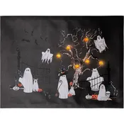 Halloween Canvas Wall Art Lighted Decor In Ghost Skeleton Or Reaper