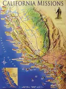 CALIFORNIA MISSIONS MAP