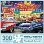 50's Starlite Diner Jigsaw Puzzle