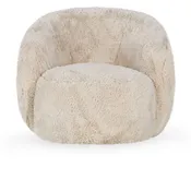 Adley Plush Swivel Accent Chair