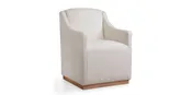Arm Chair with Maple Base | Bassett Furniture