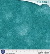 108" Solstice Flannel Serene Swirls Teal
