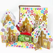Gingerbread House Village