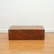 Antique Oak Storage Box