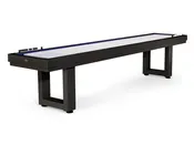 American Heritage 12' Lanai Outdoor Shuffleboard Table - Obsidian Black