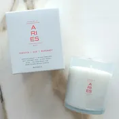 Aries Zodiac Candle