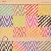 2-9008 Kraft Classic 12"x12" 48 page Paper Pad