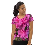 Azalea Scoop Neck Tech Shirt