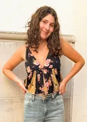Free People Black Combo Tillie Cami