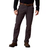 Ariat Men's Rebar M4 Low Rise DuraStretch Stackable Straight Leg Pant - Rebar Gray