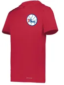 Adult "Glacier" 4 Way Stretch Short Sleeve Shooting Shirt with Hood