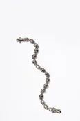 3D Tile Chain Bracelet - Pyrite