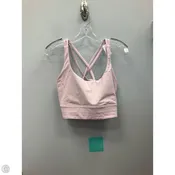 Athletic Bra By Lululemon In Pink, Size: 14