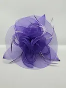 3 Rosette Light-Up Mesh Fascinator