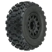 1/10 Badlands MX M2 Fr/Rr 2.2"/3.0" SC Mounted 12mm Blk Raid (2)