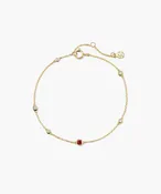 Handcrafted Multi Gemstone Station Bracelet - Jewelry | Mejuri