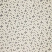 Barbie Vintage Fabric Collection - Bows White