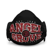 Angel Grove Premium Face Mask — Austin St. John as Jason (Original Red Ranger)