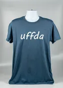UFFDA ADULT TEE  100% COTTON
