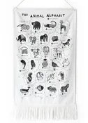 Animal Alphabet Wall Hanging