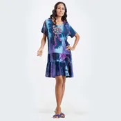 Beachy Keen Curvy Fit Hawaiian Dress