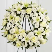 Treasured tribute wreath