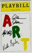 ART- signed by 3-Alan Alda &2!