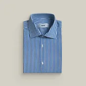 BreezeTech Spread Shirt - Azure Bengal Stripe