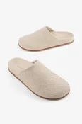 AGATHA WOVEN SLIP ON MULE