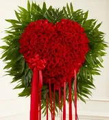 All Red Rose Heart