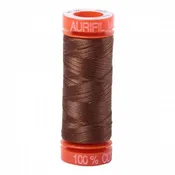 Aurifil 50 wt. Cotton Thread - Dark Antique Gold