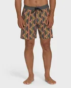 Billabong Men's Good Times Lo Tides 18" Boardshort - Rust
