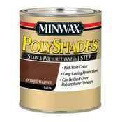 1/2 Pint Antique Walnut Polyshades Wood Stain Satin