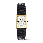 Bound Black Lizard Guilloché Gold