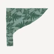bandana headband | fern floral | organic cotton interlock