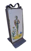17th Century Decorative Roof Tile with Matador M1968