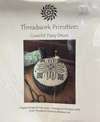 Coverlet Daisy Drum by Threadwork Primitives