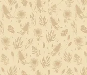 2024 AKNSH Shop Hop - 14582-07 - Ecru - Garden Toile - Benartex