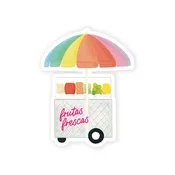 Frutas Frescas Fruit Cart Sticker | Summer Sticker