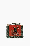 Ace Cowboy Embellished Clutch in Multi