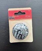 7Gypsies Book Knob - Black Numbers