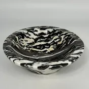 Utah Zebra Marble Bowl