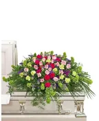 ALWAYS REMEMBERED CASKET SPRAY