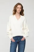 NIKA HEAVYWEIGHT V NECK SWEATER
