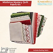 Kimberbell DDE Mistletoe Mystery Quilt - Fabric Kit