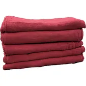 Cotton Shop Rags - Prewashed - 14x14 - 24 Cases