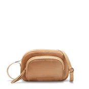 Borsa Brera a tracolla beige in pelle effetto horsy