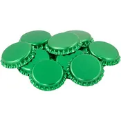 Green Bottle Caps | Oxygen Absorbing 26mm Crown