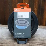 GSI Outdoors Escape Collapsible 22 fl. oz. Camping Bowl with Lid - Blue