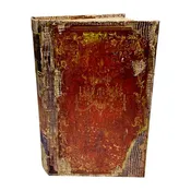 Rustic Archive Book Box - 10" Tall